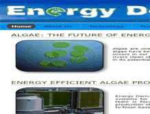 Tablet Screenshot of energyderived.com